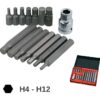 douille hexagonale 14 embouts allen